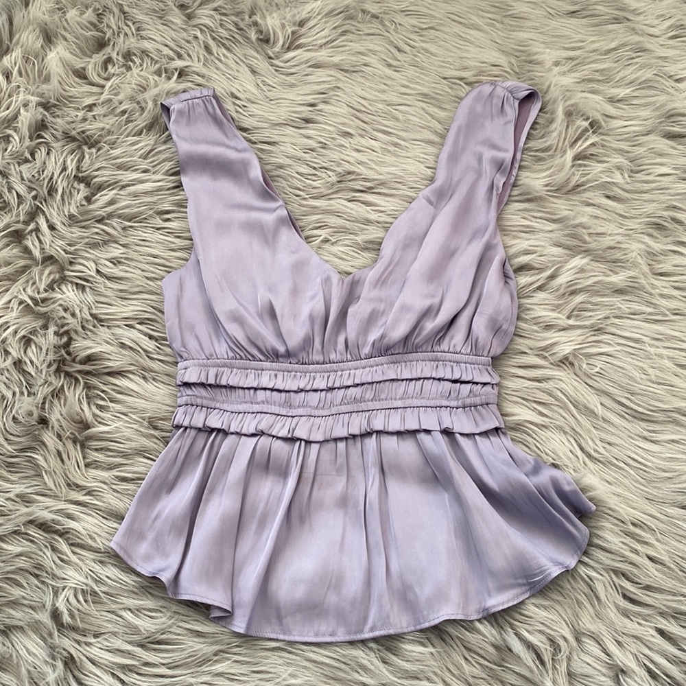 Purple tank top